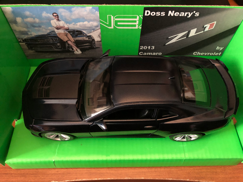 I couldn’t help but top off the project by customizing the box for him as well.
